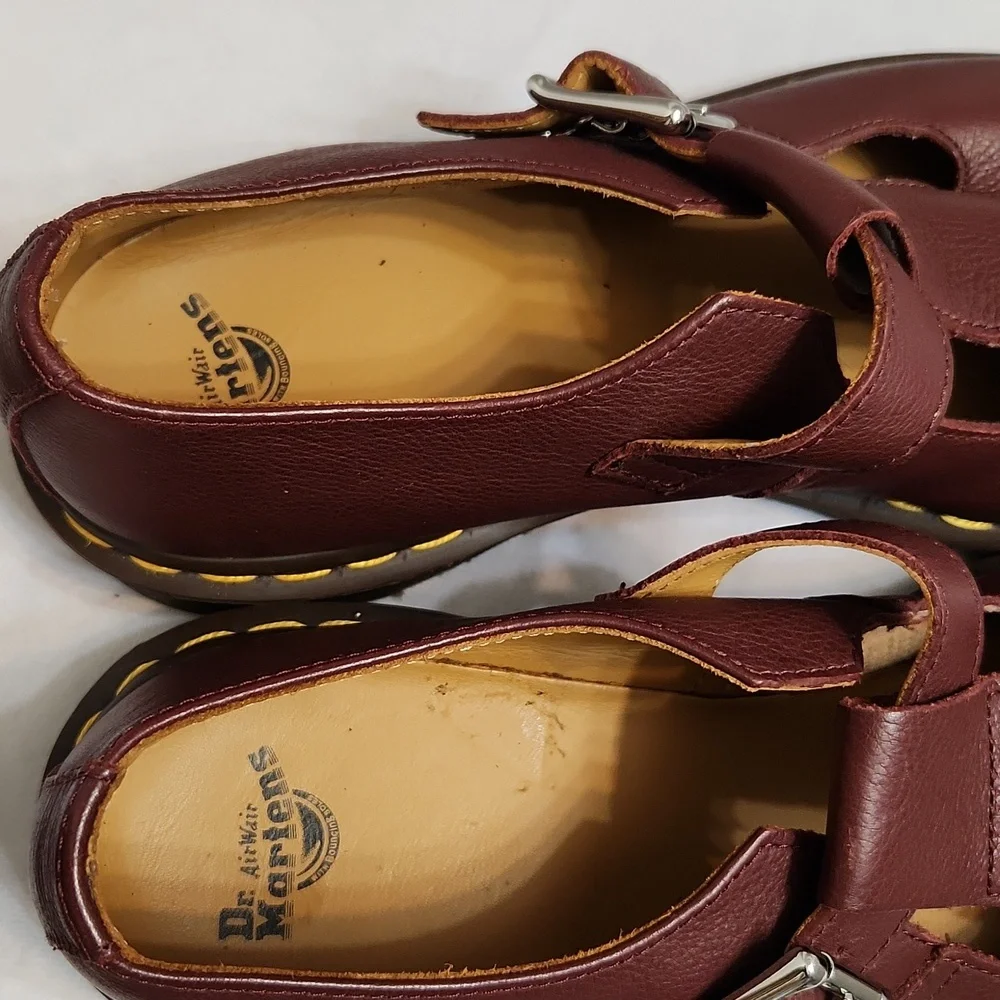 Dr. Martens Polley Mary Jane Leather Shoe (W Size 11) - Picture 10 of 13